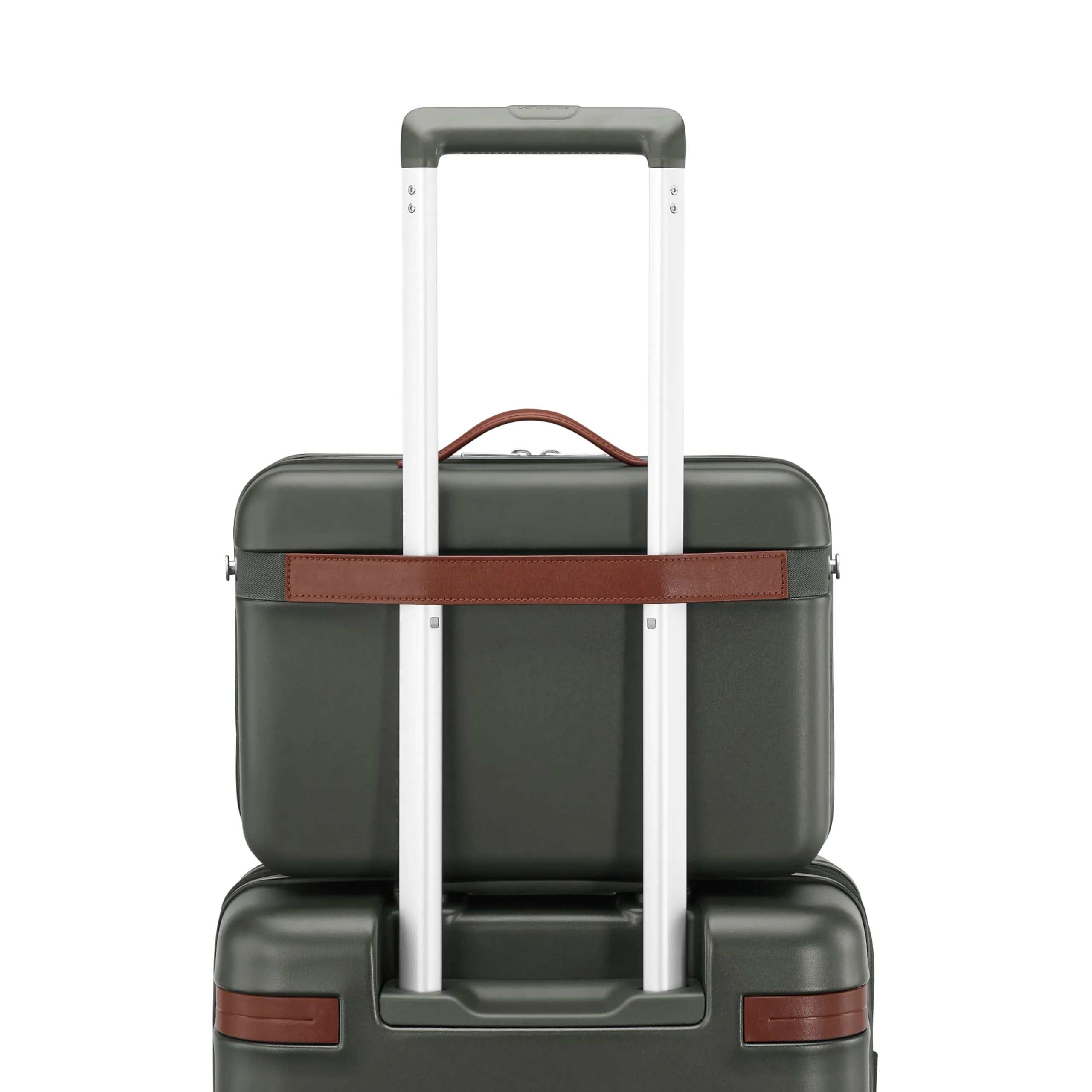 Samsonite Virtuosa Hartschalen-Kosmetikkoffer, Crossbody Reise-Make-up-Tasche mit abnehmbarem Trageriemen