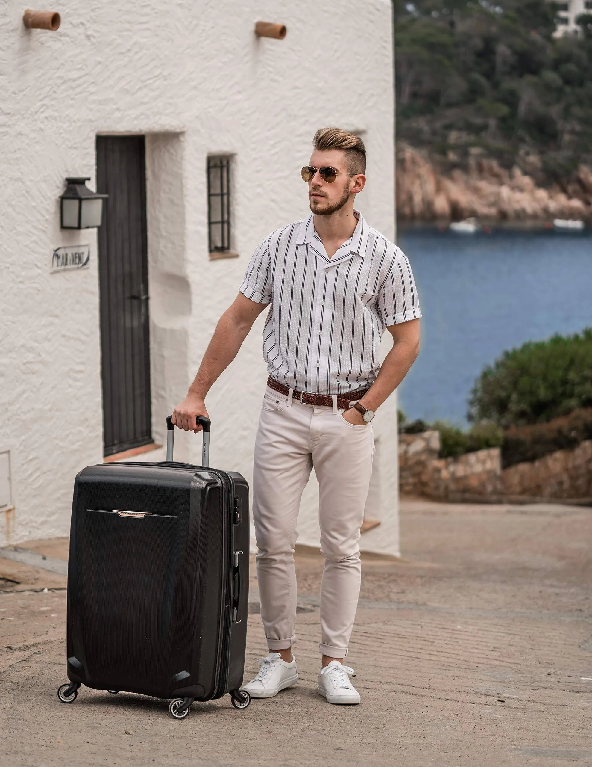 Samsonite Winfield 3 DLX Großgepäck 28-Zoll 4-Rad großes Reisegepäck Samsonite