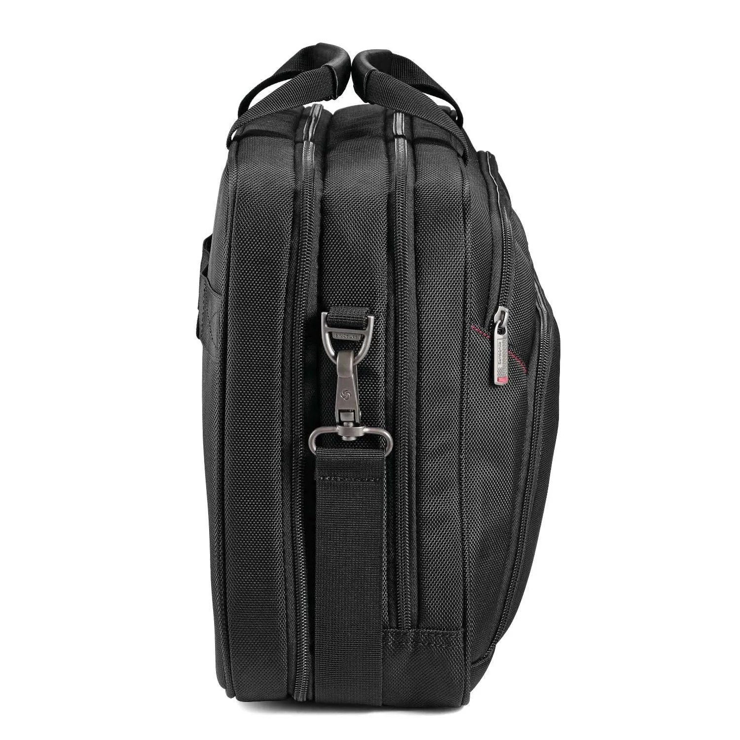 Samsonite Xenon 3.0 Gusset Check-Point Friendly Tech Locker Aktentasche, Schwarz, Doppeltasche Samsonite
