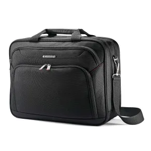 Samsonite Xenon 3.0 Gusset Check-Point Friendly Tech Locker Aktentasche, Schwarz, Doppeltasche Samsonite