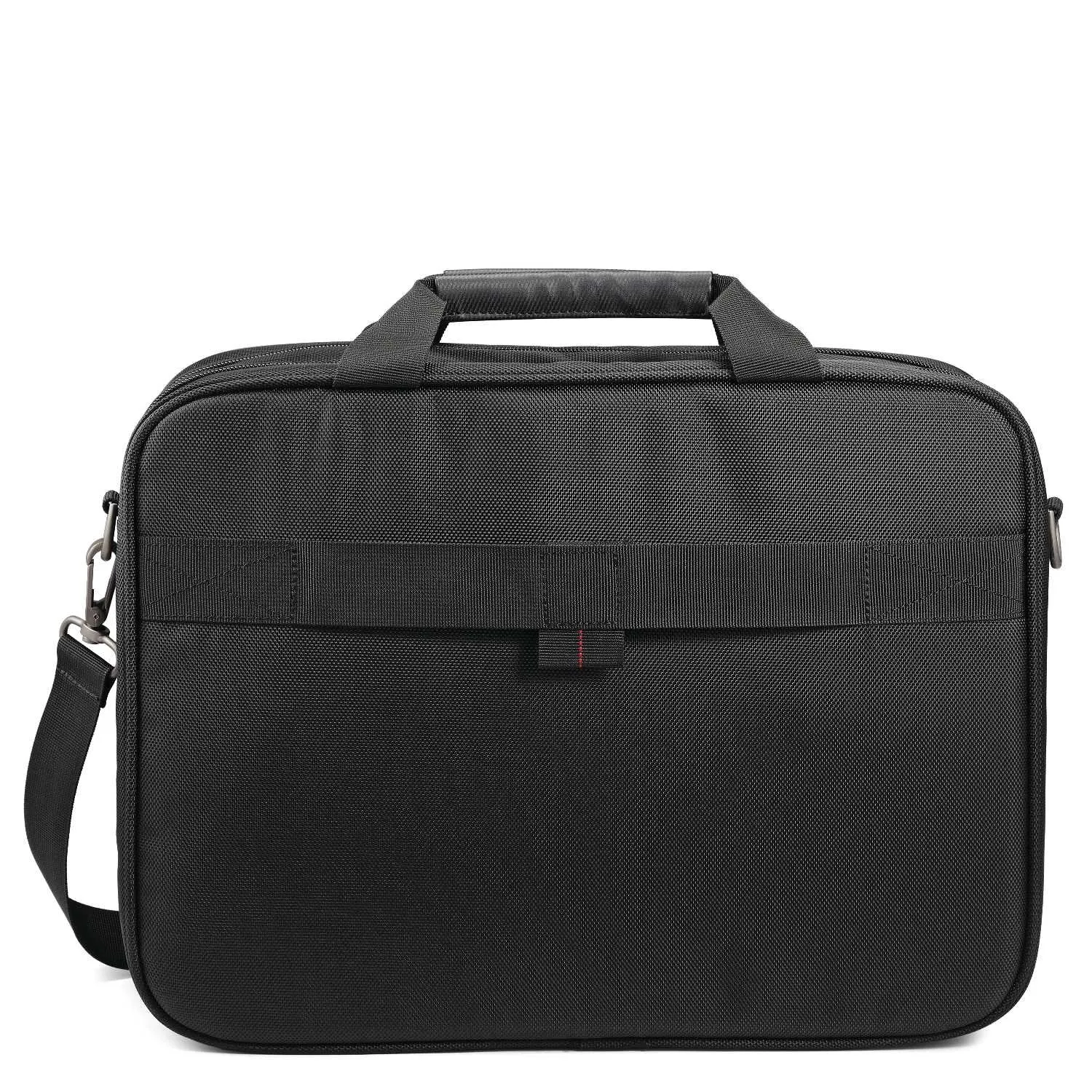 Samsonite Xenon 3.0 Gusset Check-Point Friendly Tech Locker Aktentasche, Schwarz, Doppeltasche Samsonite