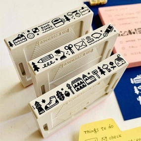 Sanby X Eric Small Things Combination Stamp Set - Set 1 bulk basic