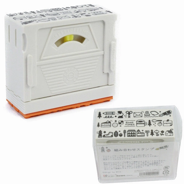 Sanby X Eric Small Things Combination Stamp Set - Set 1 wrapped maxi