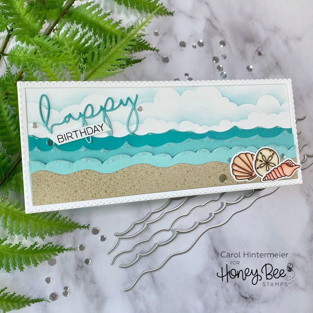 Sandy Shores - 6X6 Stamp Set colorful