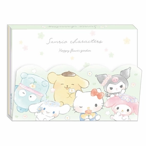 limited Sanrio Characters Happy Flower Garden Notepad