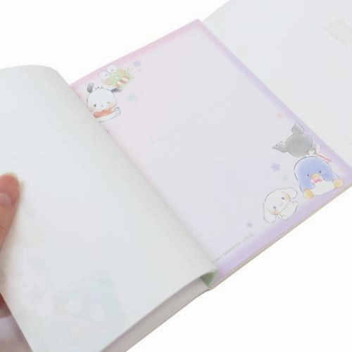 ergonomic Sanrio Characters Happy Flower Garden Notepad