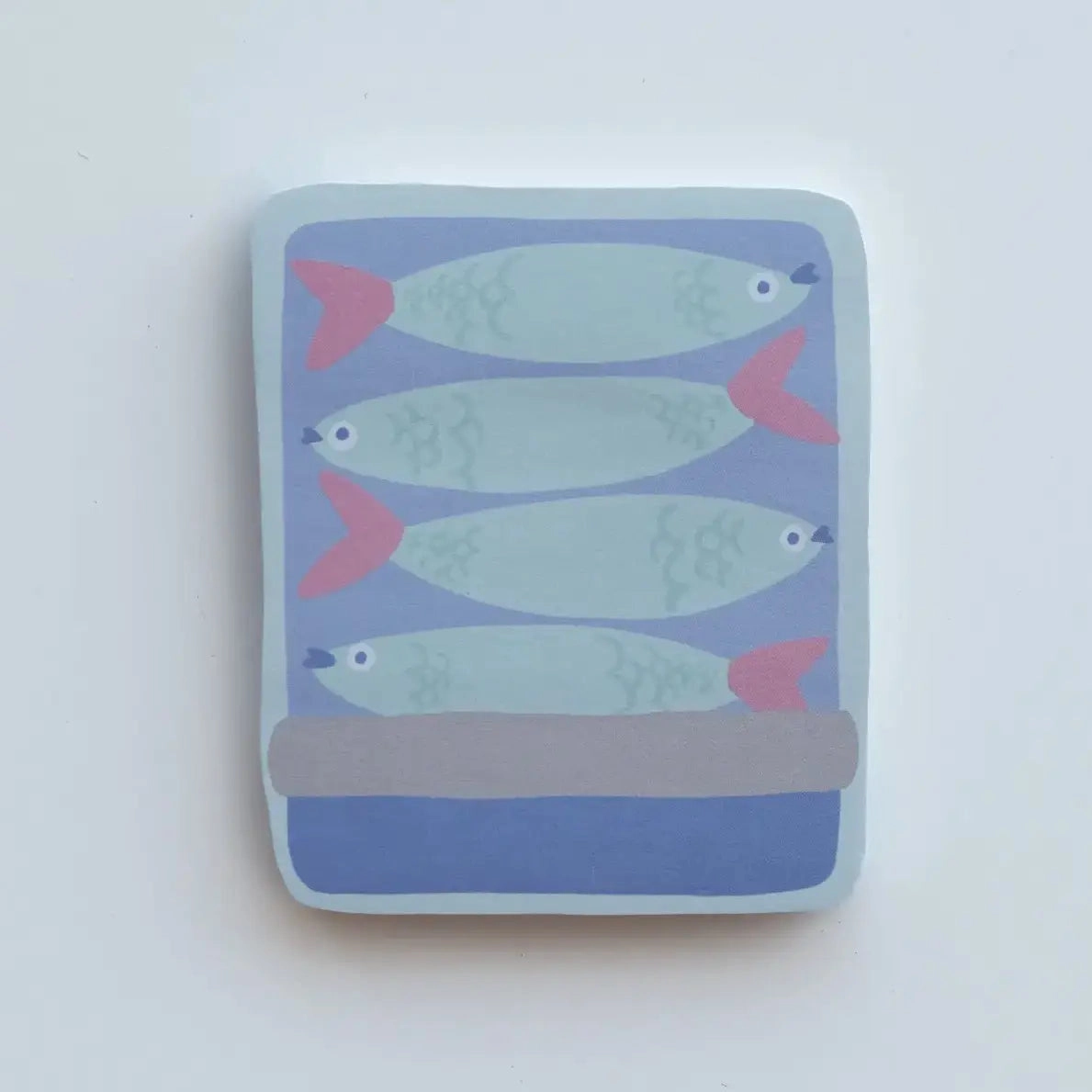limited organic Sardine Tinned Fish Sticky Notepad