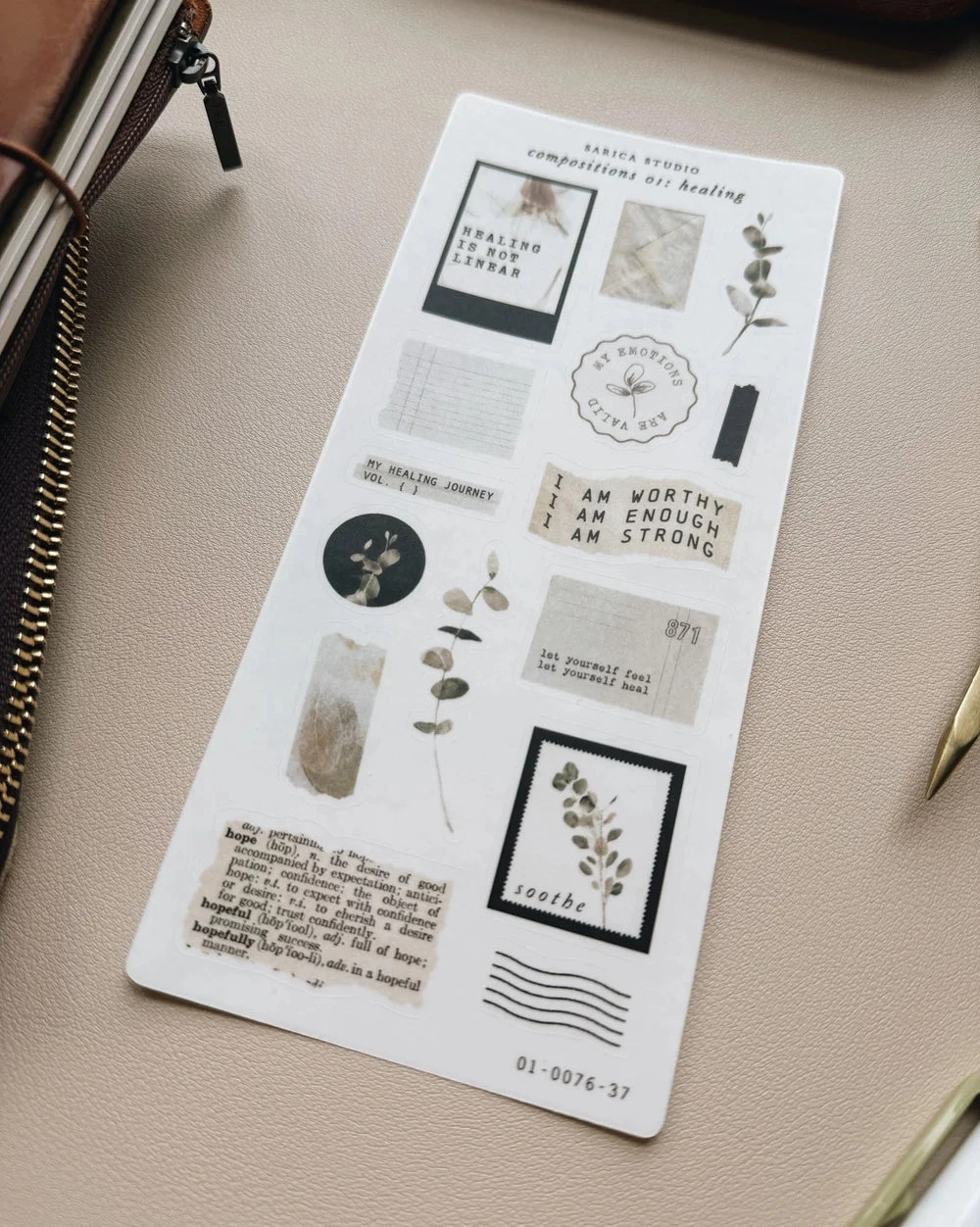 Sarica Studio Compositions 01: Healing linen bestselling