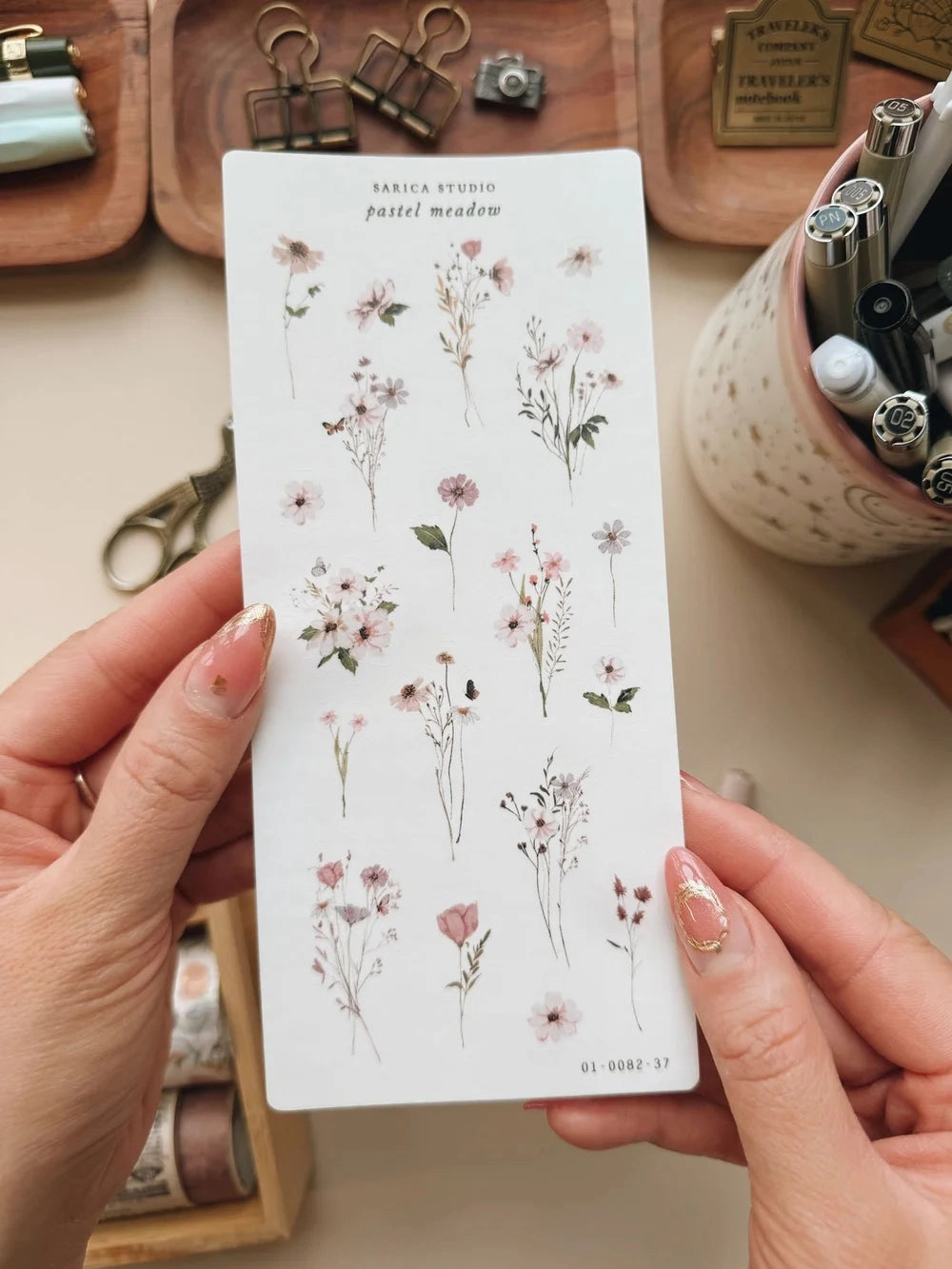 Sarica Studio Pastel Meadow Stickers latest