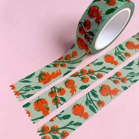 Saucy Tomatoes! Washi Tape metal