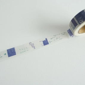 synthetic wide Schedule Washi Tape