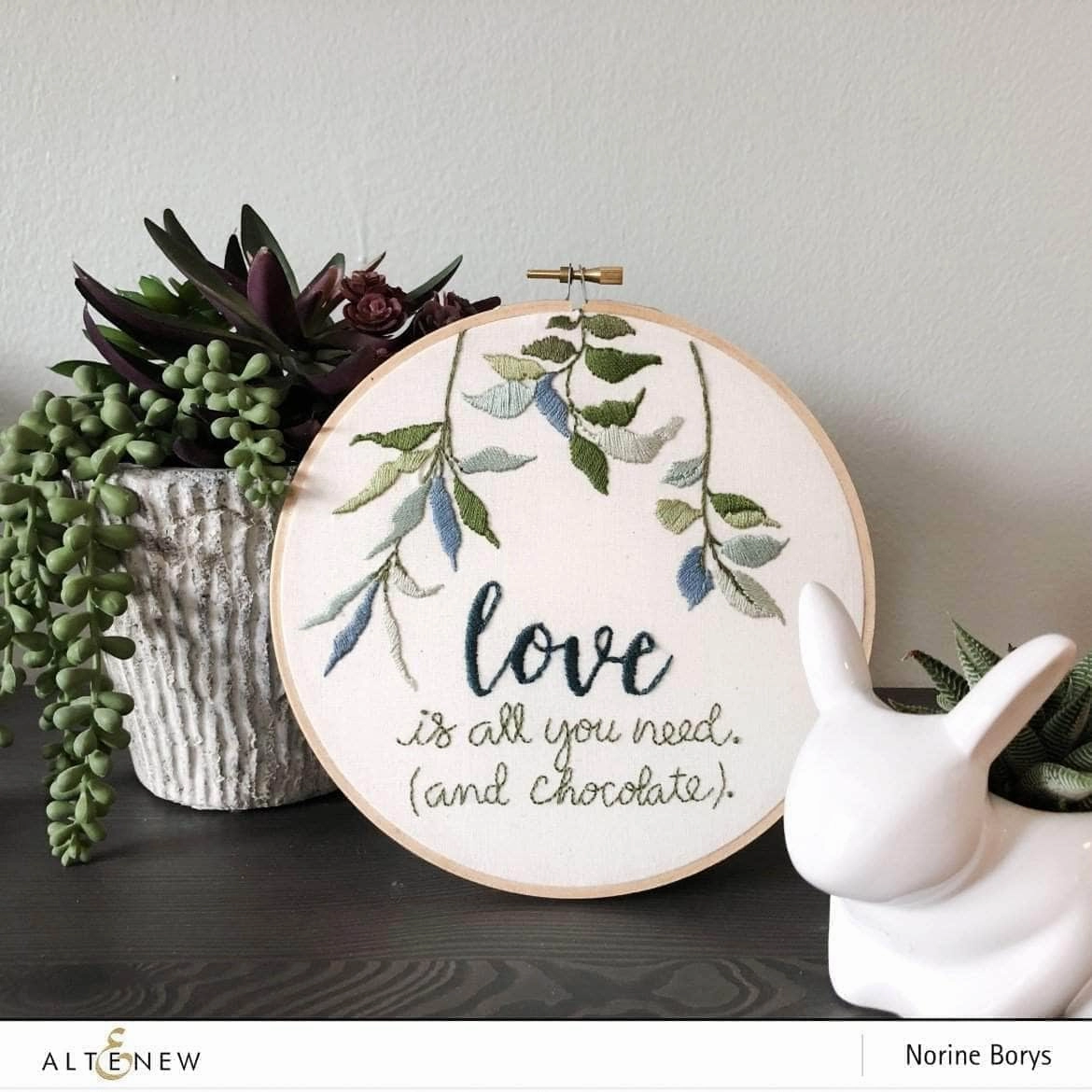 popular Script Words Die Set