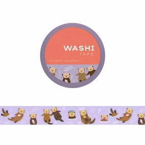 Sea Otters Washi Tape professional