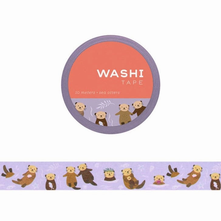 Sea Otters Washi Tape professional