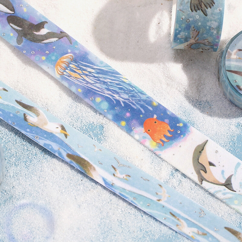 luxury tiny Seagull Washi Tape
