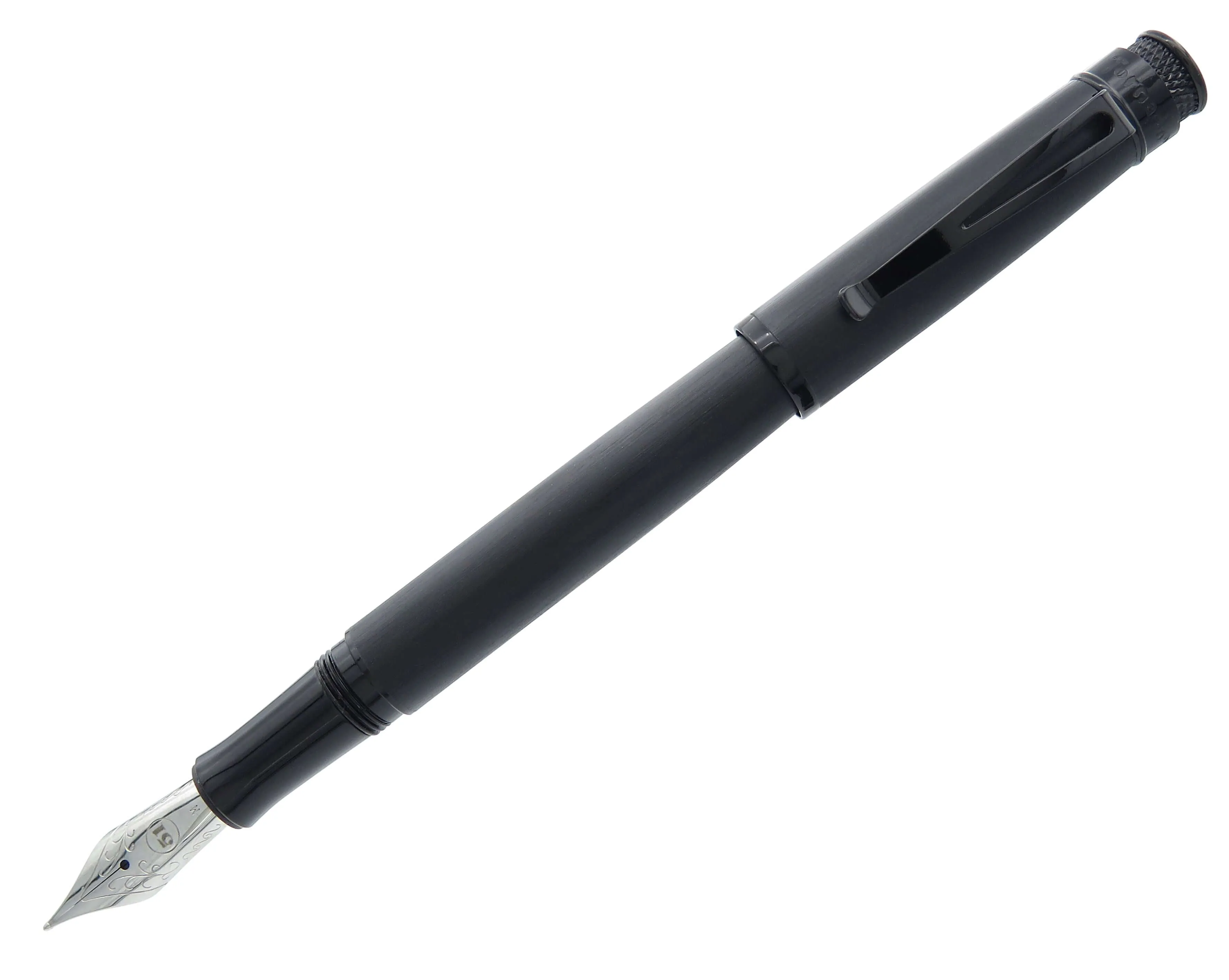 Retro 1951 Tornado Stealth Fountain Pen recycled retractable