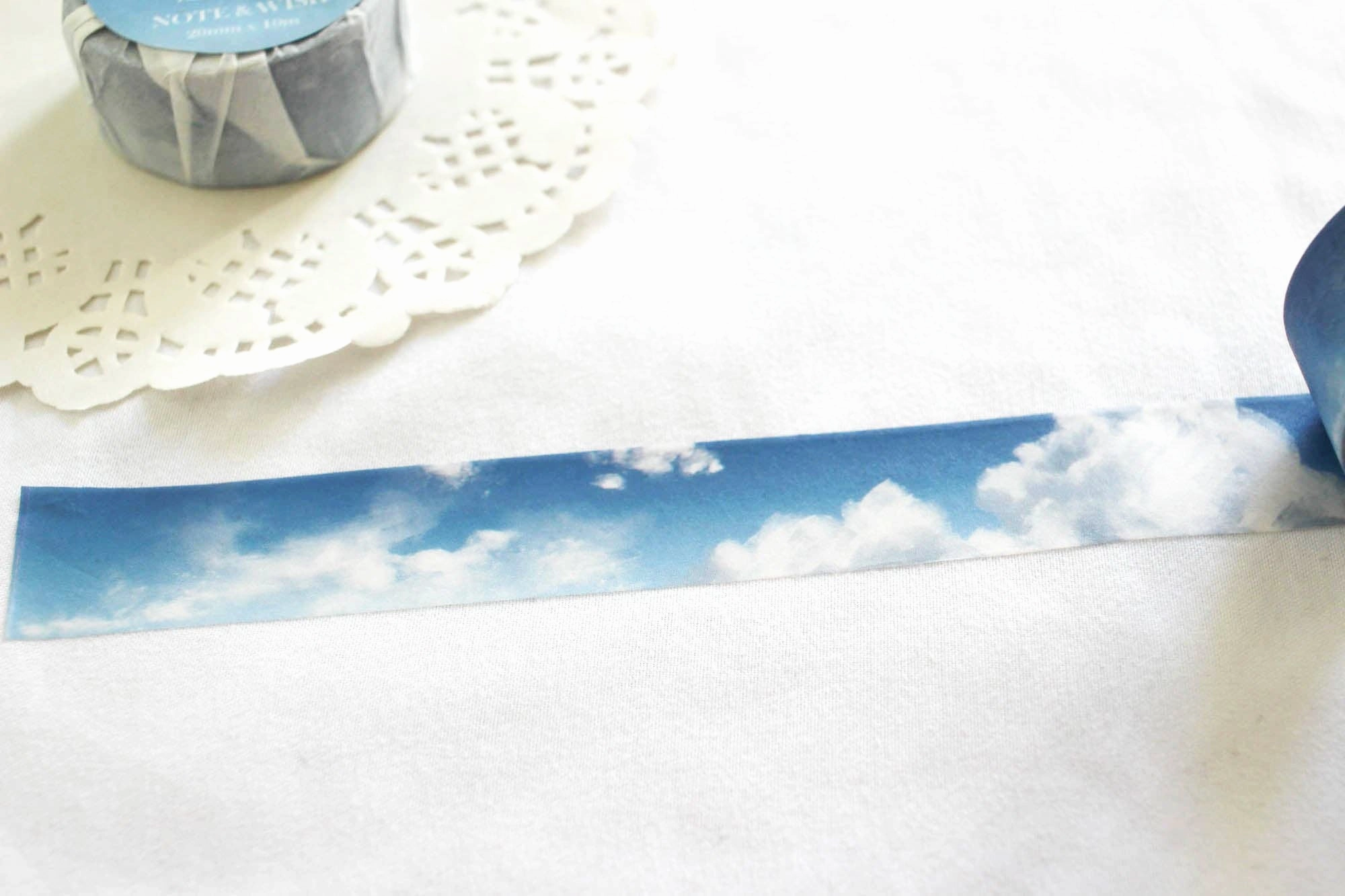Cloudy Days Summer Washi Tape bright