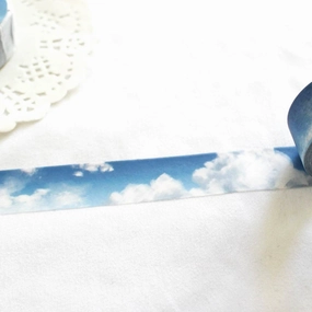 soft Cloudy Days Summer Washi Tape