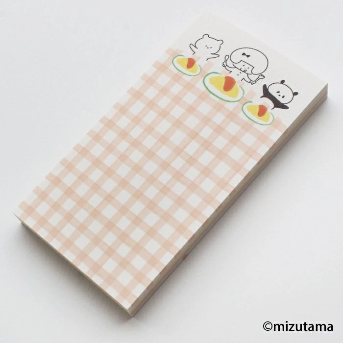 popular Kokoro Moyou Slim Memo Pad - Excited