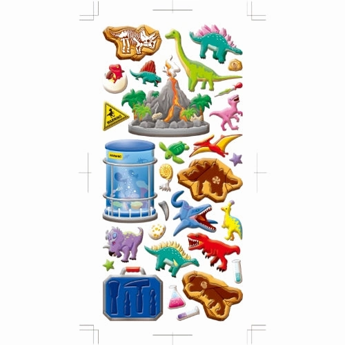 Make And Play Stickers - Dinosaur Museum wholesale