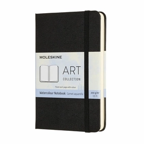 handy Moleskine Watercolor Portrait Notebook- Pocket Size