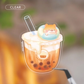 Studio Enon Muffinmaru Boba Sticker glossy shockproof