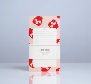 wooden premium Season Paper Collection Crabes Block Notepad