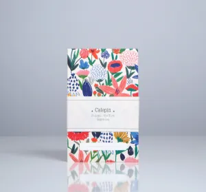 Season Paper Collection Fleurs Sauvages Pocket Notepad organic