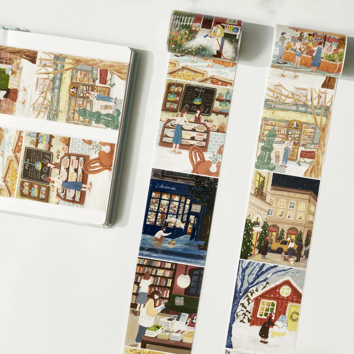 Season'S Passing Wide Washi / Pet Tape vegan