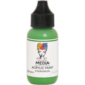 collapsible Heavy Body Acrylic Paint - Evergreen