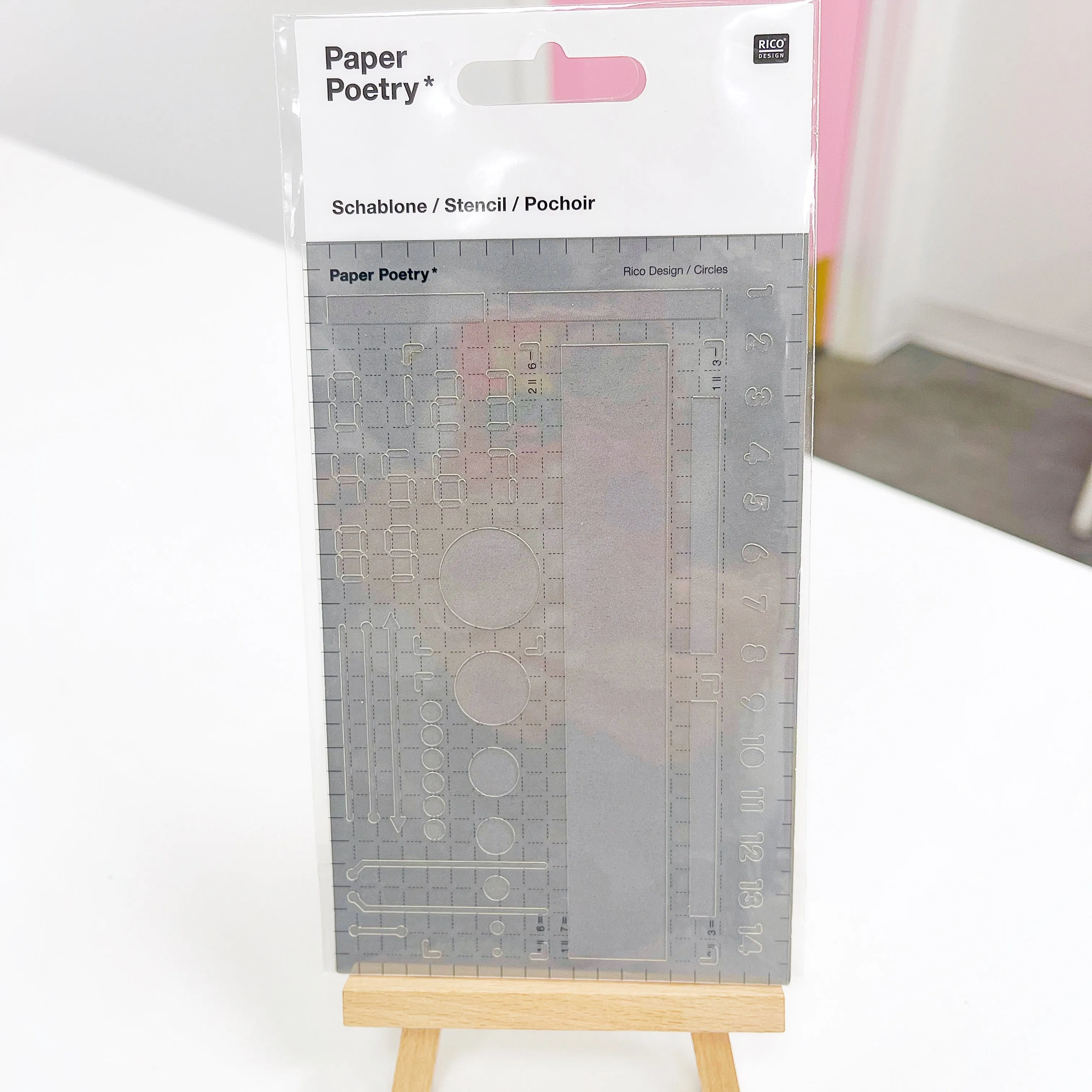 collectible everyday Journaling Stencil Basic