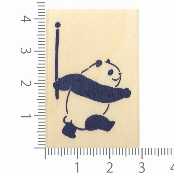Beverly Companion Rubber Stamp - Panda refined