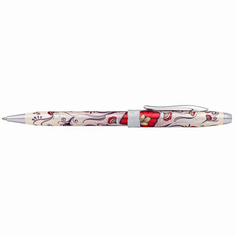 Cross Century Ii Botanica Red Hummingbird Vine Ballpoint Pen vintage large