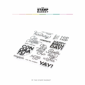 deluxe trendy Cue The Confetti Stamp