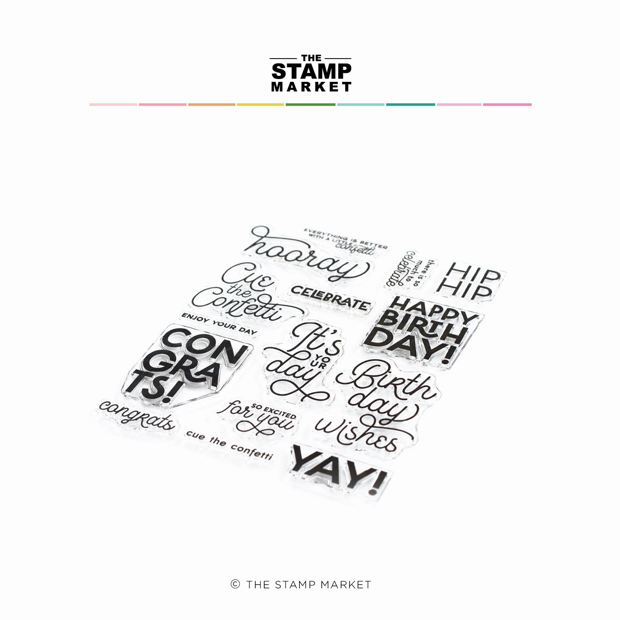 deluxe trendy Cue The Confetti Stamp