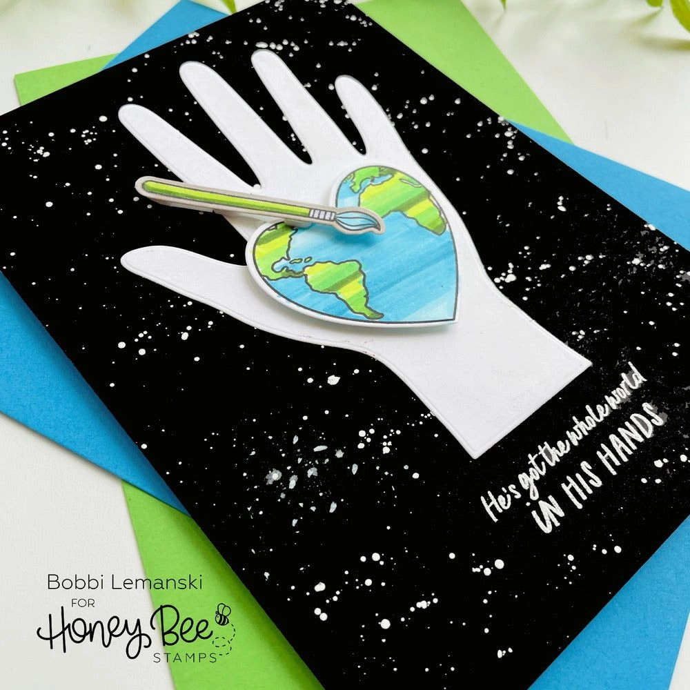 resilient muted High Five - 4X6 Stamp Set - Retiring!