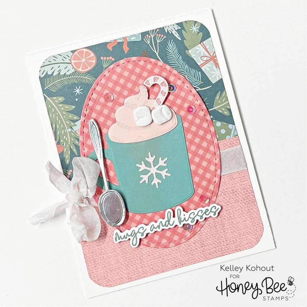 Hug In A Mug - 4X4 Stamp Set glass