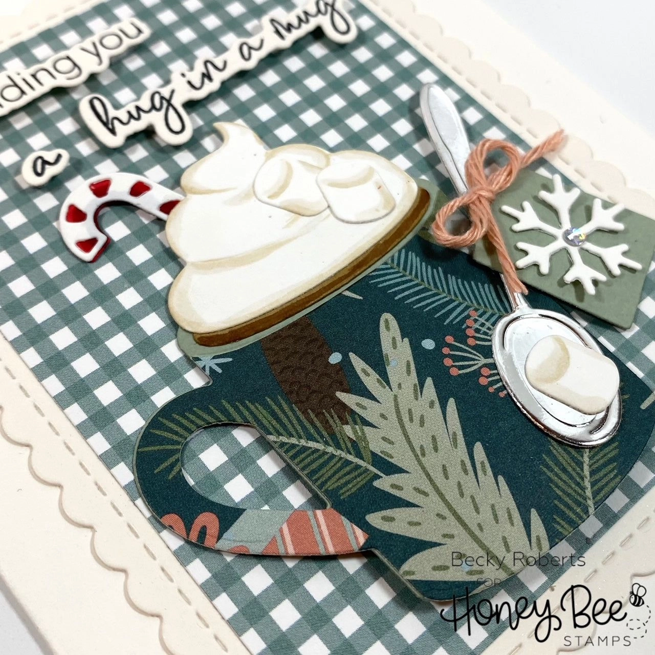 Hug In A Mug - 4X4 Stamp Set trendy