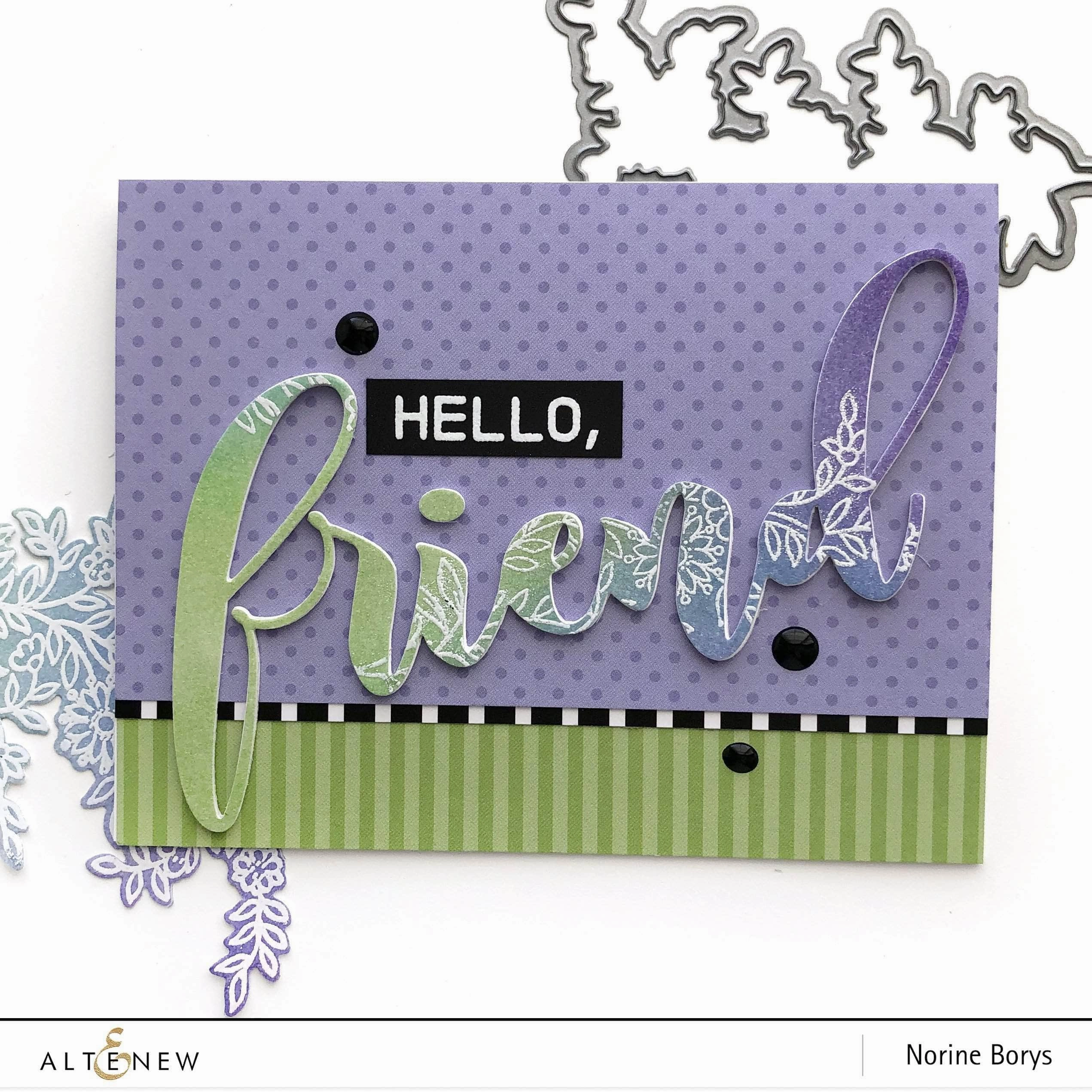Mega Friend Die glossy retractable