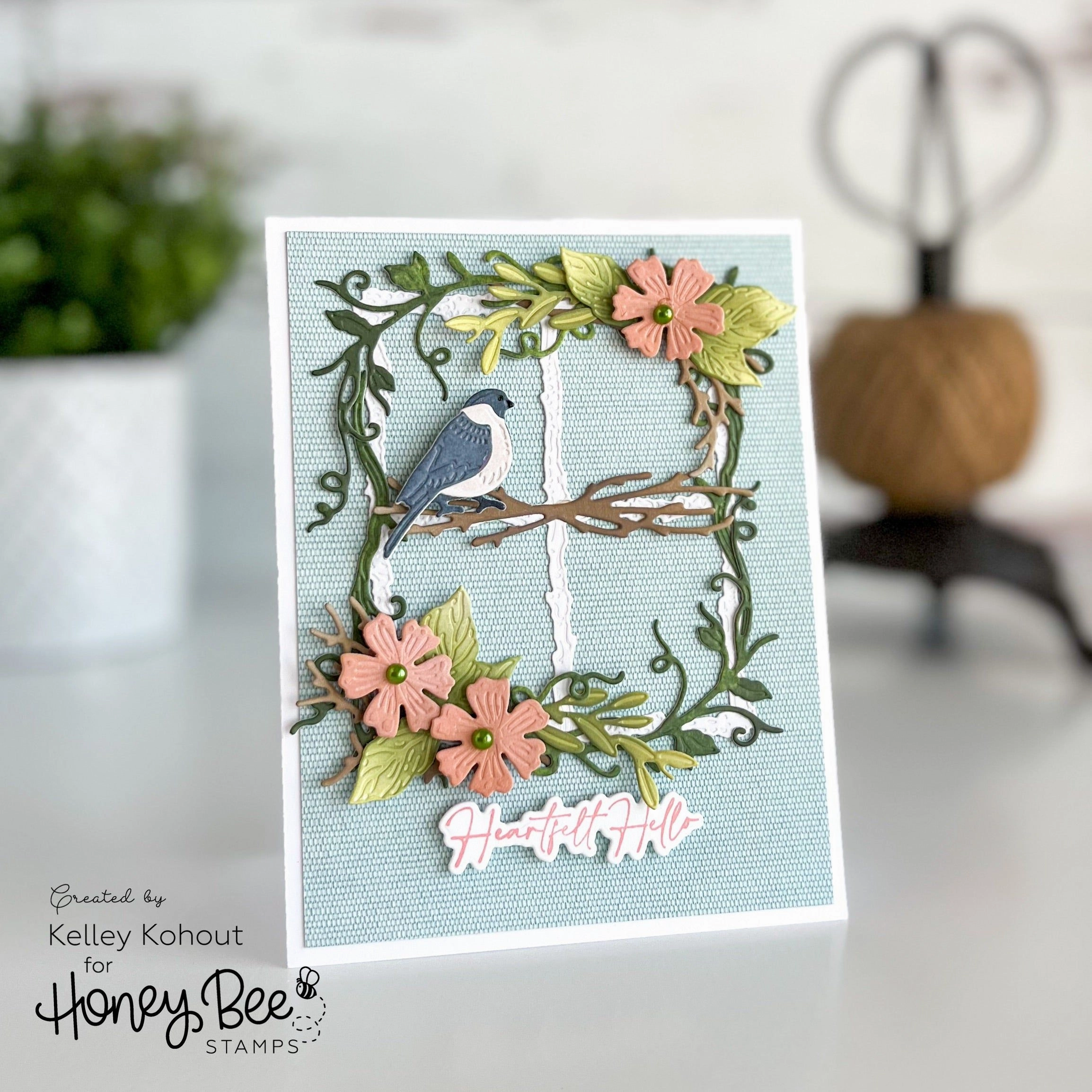 pastel Seasonal Sentiments - 3X3 Stamp Set