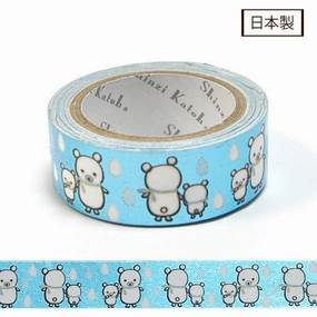 matte Sorabear Foil Washi Tape Shinzi Katoh Design
