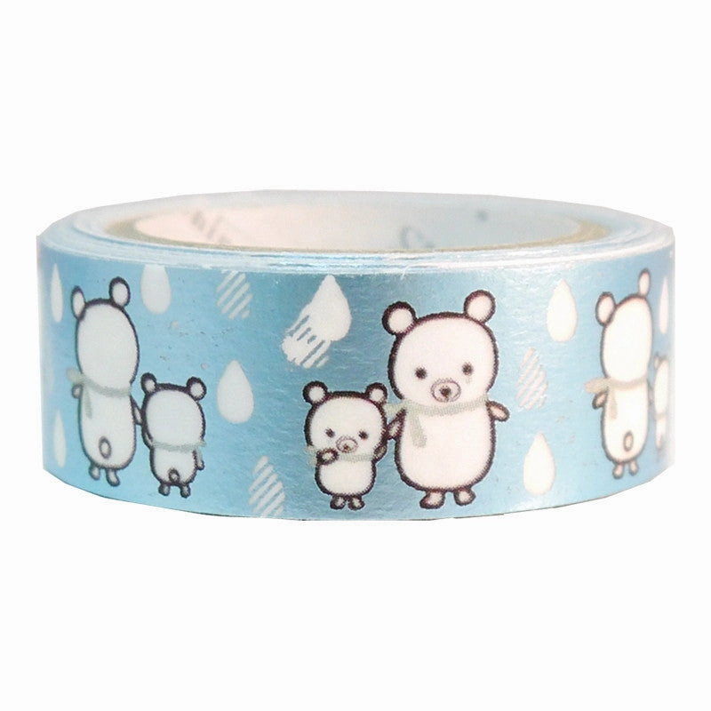 Sorabear Foil Washi Tape Shinzi Katoh Design lasting
