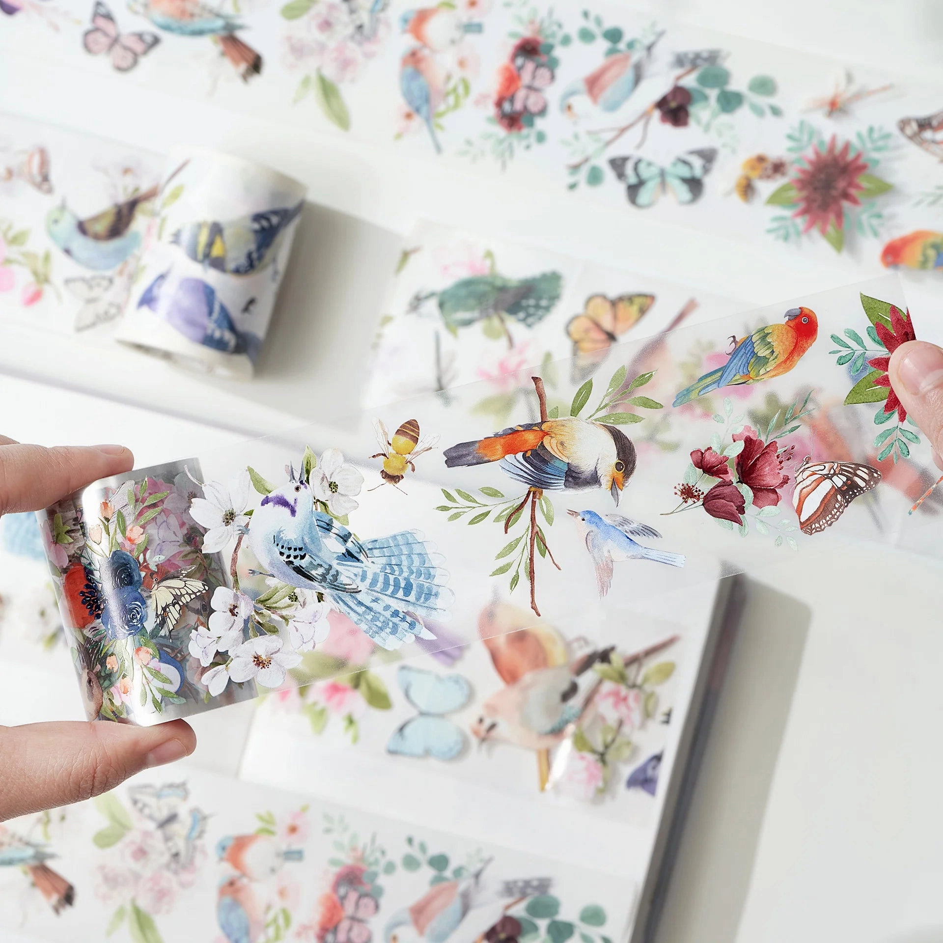 Spring Serenade Wide Washi/Pet Tape small tall