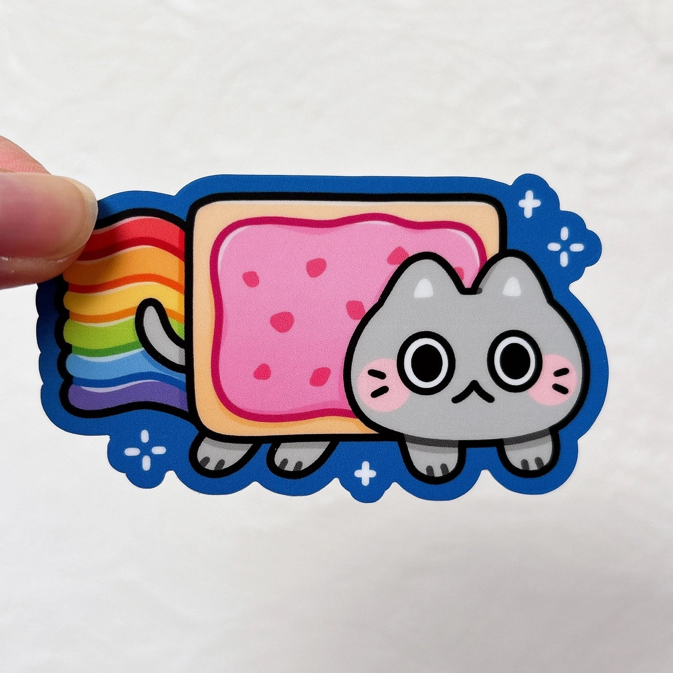 Stickyriceco Vinyl Sticker - Nyan Cat synthetic