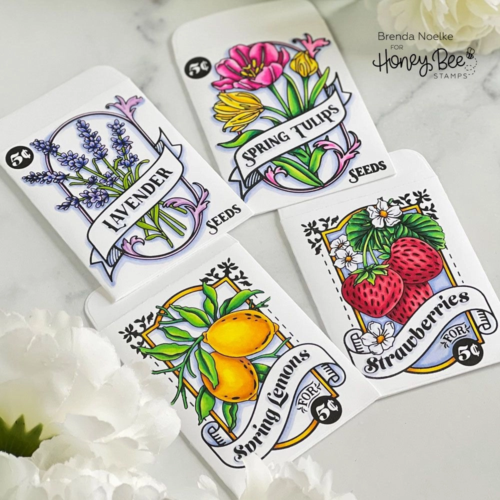 portable recycled Seeds Of Kindness - 6X8 Stamp Set