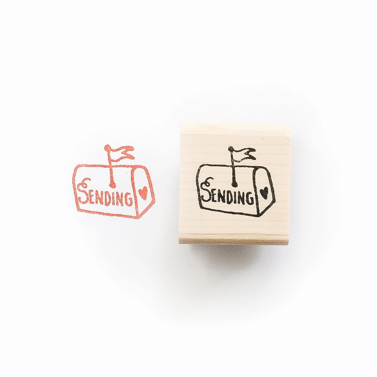 Sending Love Rubber Stamp collectible set
