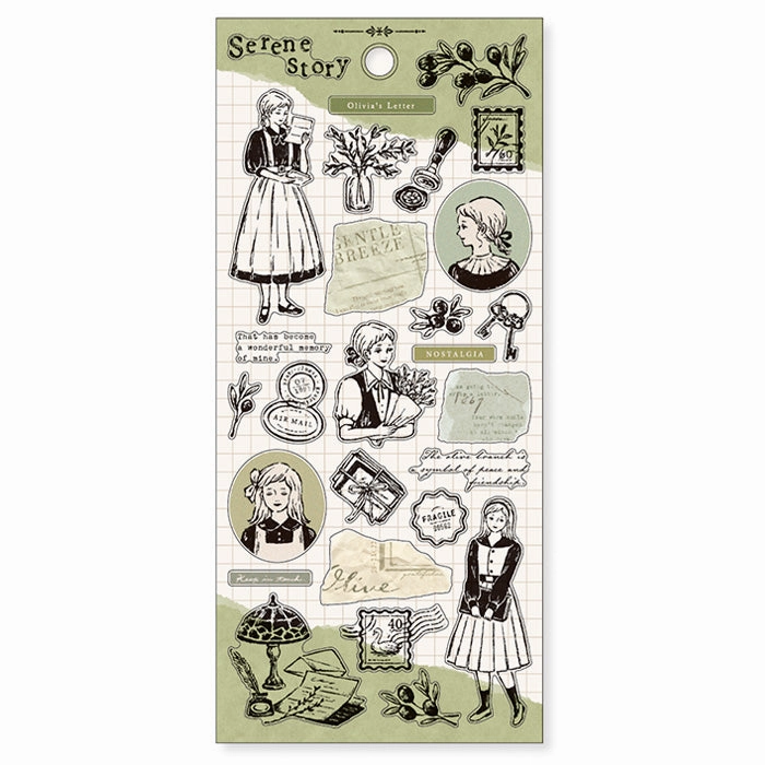 Serene Story Olivia'S Penpal Sticker special tall