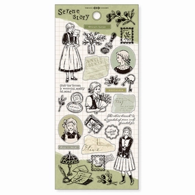 Serene Story Olivia'S Penpal Sticker special tall