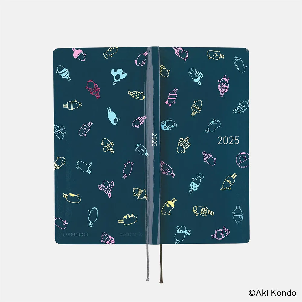 Hobonichi 2025 Weeks Hobotoridori: Sparkling Hobotoridori pastel lightweight