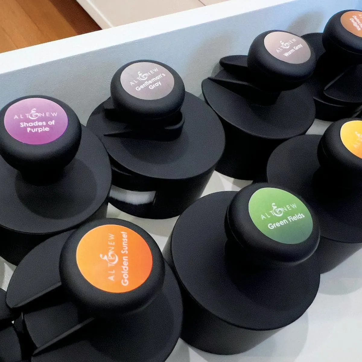 trusted Small Ink Blending Brush Label Set - All Crisp Dye Ink Colors (4 Sheets)